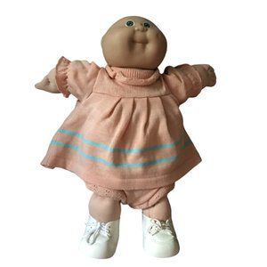 Vintage Cabbage Patch Kids Doll Preemie w/ original clothing, diaper & shoes